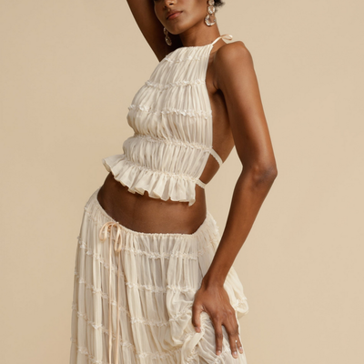 Giana™ | Halter top and skirt set