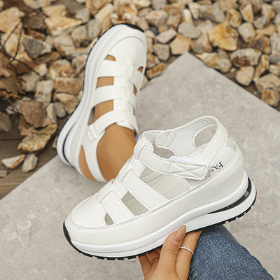 NICOLE - CLOSED-TOE SNEAKER SANDALS